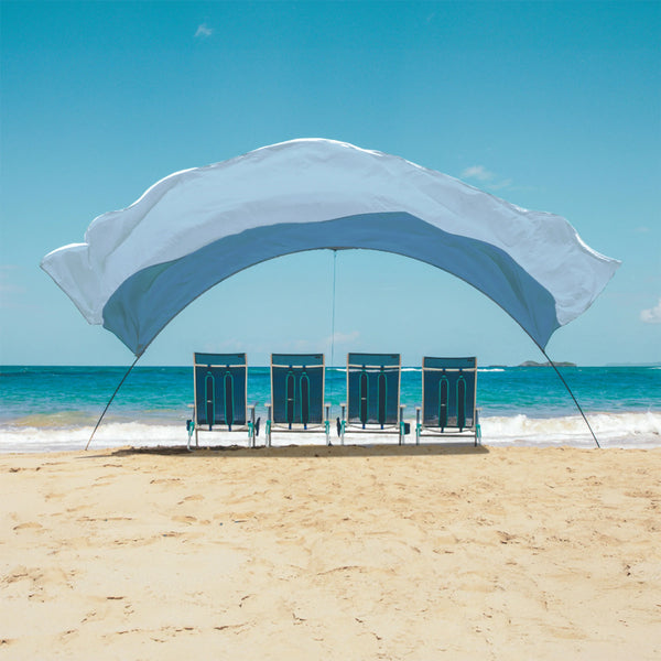 Shibumi Shade Quiet Canopy and Wind Assist Bundle Classic 3.0 - Summer Sky
