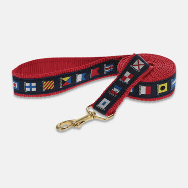 Leatherman Ltd. Code Flag Leash Navy on Red Nylon Webbing