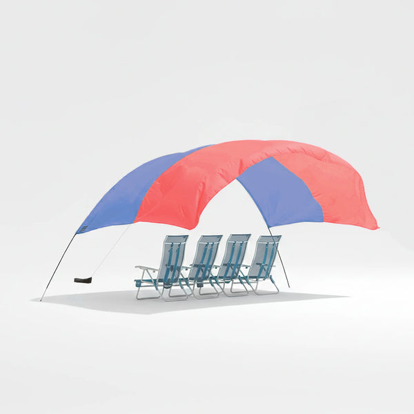 Shibumi Shade Quiet Canopy and Wind Assist Bundle Classic 3.0 - Coral