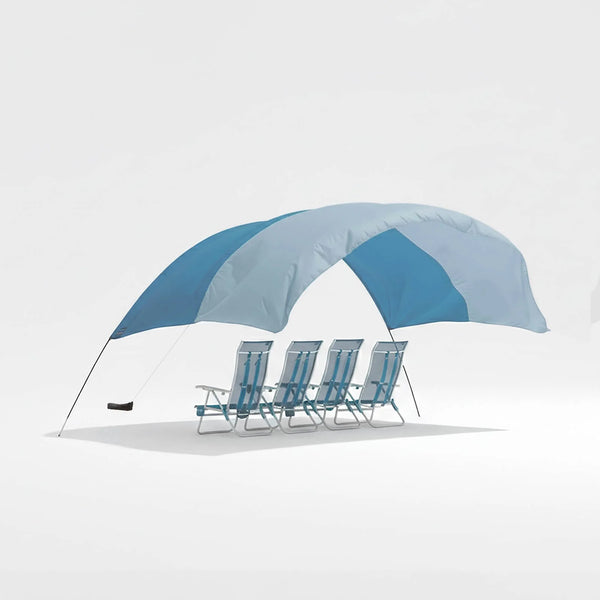 Shibumi Shade Quiet Canopy and Wind Assist Bundle Classic 3.0 - Summer Sky