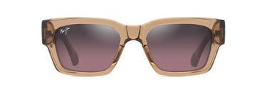 Maui Jim Rose Kenui Shiny Trans Light Tan Super Thin Glass