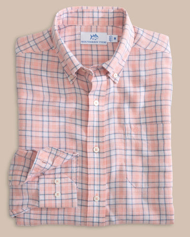 headland-conestee-plaid-long-sleeve-sportshirt-apricot-blush-coral-front-10614-3[1]