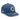 Blue Wrightsville Beach cap with white Redix embroidery on a white background