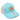Aruba blue and birch baseball cap with embroidered crab emblem on a white background