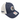 Navy heather Richardson PVC cap on white background